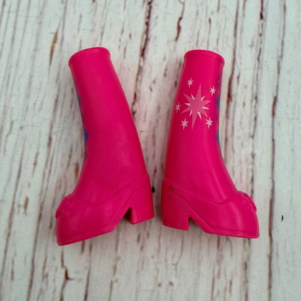 My Little Pony Equestria‎ Girls Doll Boots Lot Red Winged Purple Pink 3 Pairs
